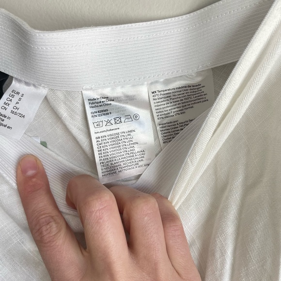 H&M Linen/Vicose Maxi Skirt - Picture 3 of 4